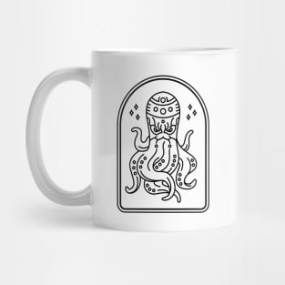 Ninja Octopus (Black) Mug